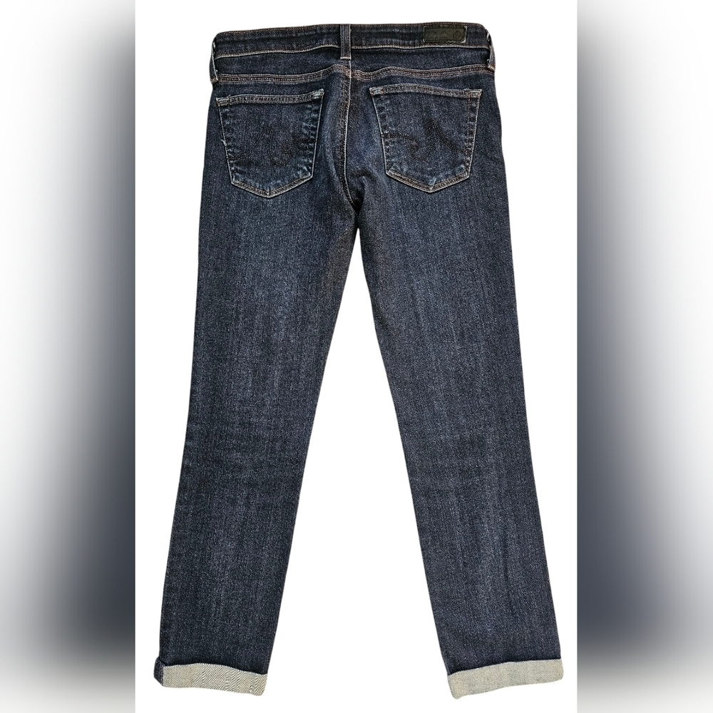 AG Adriano Goldschmied "The Stevie Roll Up Slim Straight" Size 26R - Picture 5 of 12